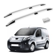 Turtle Peugeot Bipper 2008-2018 Arası Uyumlu Tavan Çıtası Crown Siyah