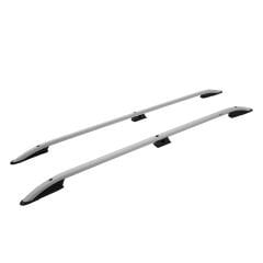 Turtle Citroen Jumpy (Mk2) 2006-2016 / Kısa Şasi Arası Uyumlu Tavan Çıtası Crown Siyah