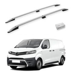 Turtle Toyota Proace (Mk2) 2013-2016 / Kısa Şasi Arası Uyumlu Tavan Çıtası Crown Siyah