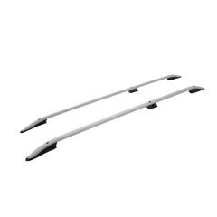 Turtle Citroen Jumpy (Mk2) 2006-2016 / Uzun Şasi Arası Uyumlu Tavan Çıtası Crown Siyah