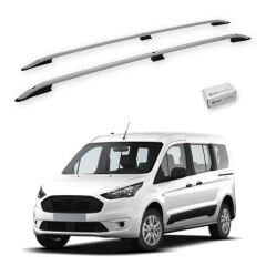 Turtle Ford Connect 2013-2021 / Uzun Şasi Arası Uyumlu Tavan Çıtası Crown Siyah