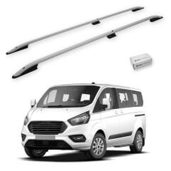 Turtle Ford Custom 2012-2023 / Kısa Şasi Arası Uyumlu Tavan Çıtası Crown Siyah