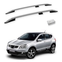 Turtle Nissan Qashqai (J10) 2007-2013 Arası Uyumlu Tavan Çıtası Crown Siyah