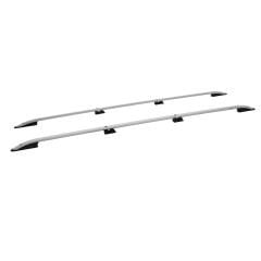 Turtle Opel Vivaro (X82) 2014-2018 / Uzun Şasi Arası Uyumlu Tavan Çıtası Crown Siyah