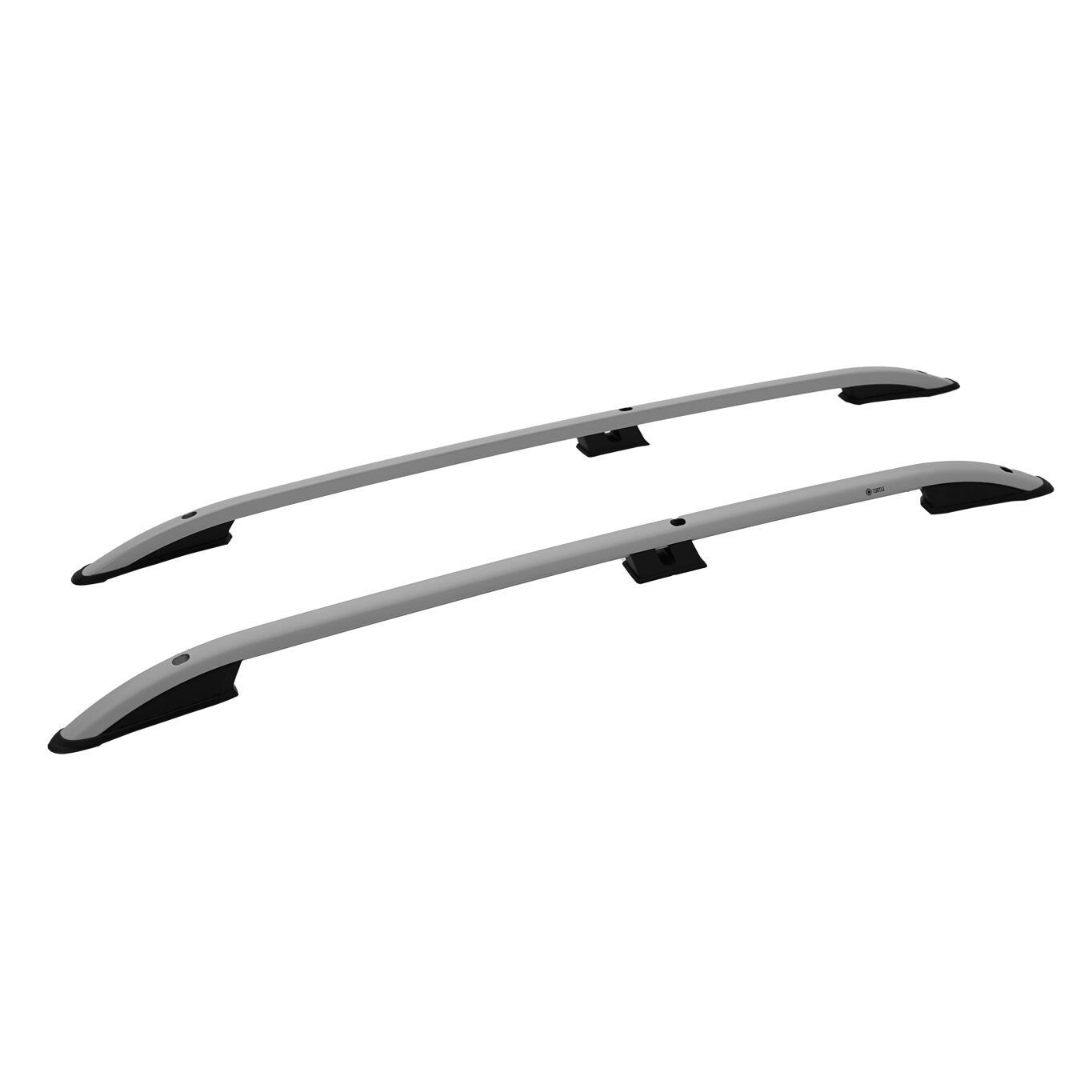 Turtle Volkswagen Caddy (2K) 2003-2019 / Kısa Şasi Arası Uyumlu Tavan Çıtası Crown Siyah