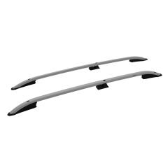 Turtle Volkswagen Caddy (2K) 2003-2019 / Kısa Şasi Arası Uyumlu Tavan Çıtası Crown Siyah