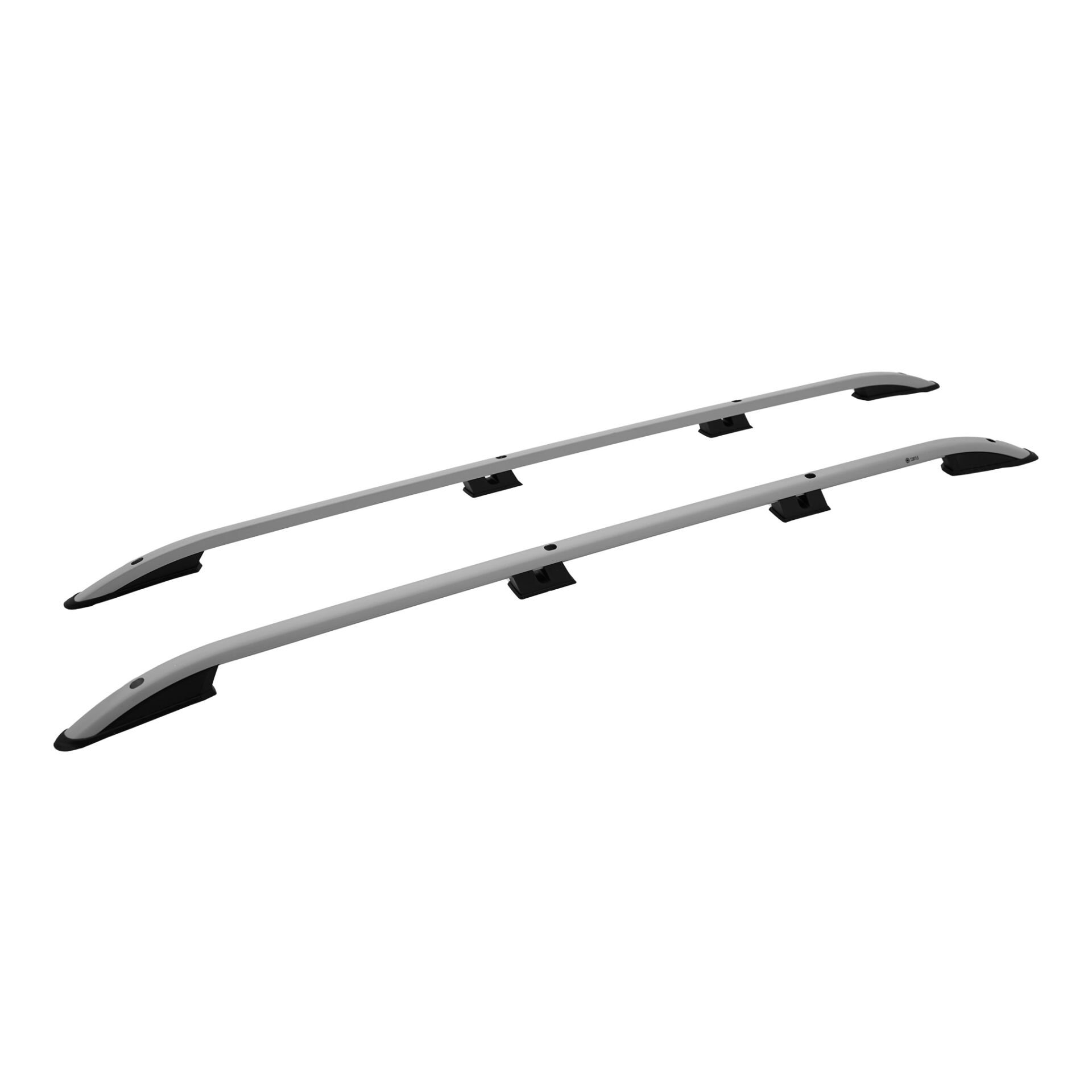 Turtle Volkswagen Caddy (2K) 2003-2019 / Uzun Şasi Arası Uyumlu Tavan Çıtası Crown Siyah