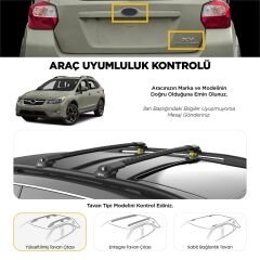 TURTLE Seat Arona (Kj7) Turtle Ara Atkı Taşıyıcı Bar 2017-2025 Arası Uyumlu - Turtle Air1 Siyah
