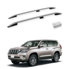 Turtle Toyota Land Cruiser Prado (J150) 2010-2023 Arası Uyumlu Tavan Çıtası Crown Siyah