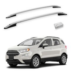 Turtle Ford Ecosport 2013-2025 Arası Uyumlu Tavan Çıtası Crown Siyah