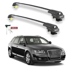 TURTLE Audi A6 Allroad (C7) Turtle Ara Atkı Taşıyıcı Bar 2012-2018 Arası Uyumlu - Turtle Air1