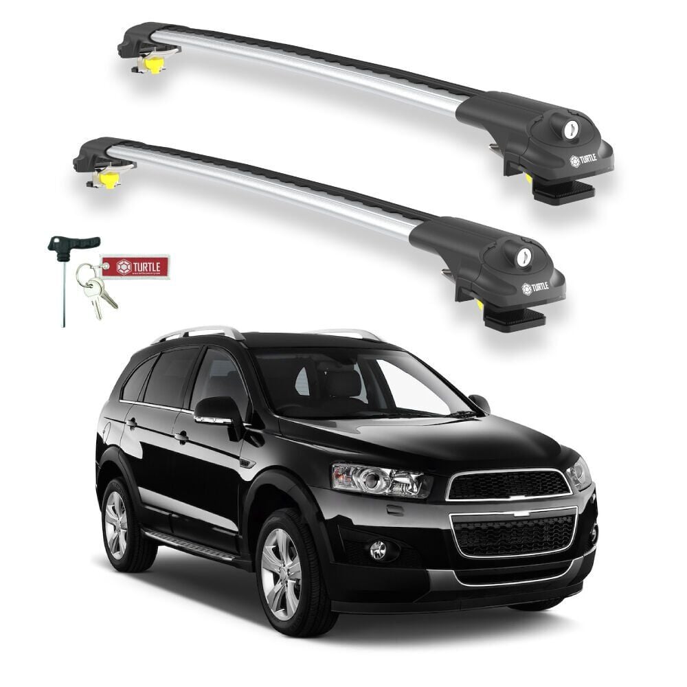 TURTLE Chevrolet Captiva Turtle Ara Atkı Taşıyıcı Bar 2006-2018 Arası Uyumlu - Turtle Air1