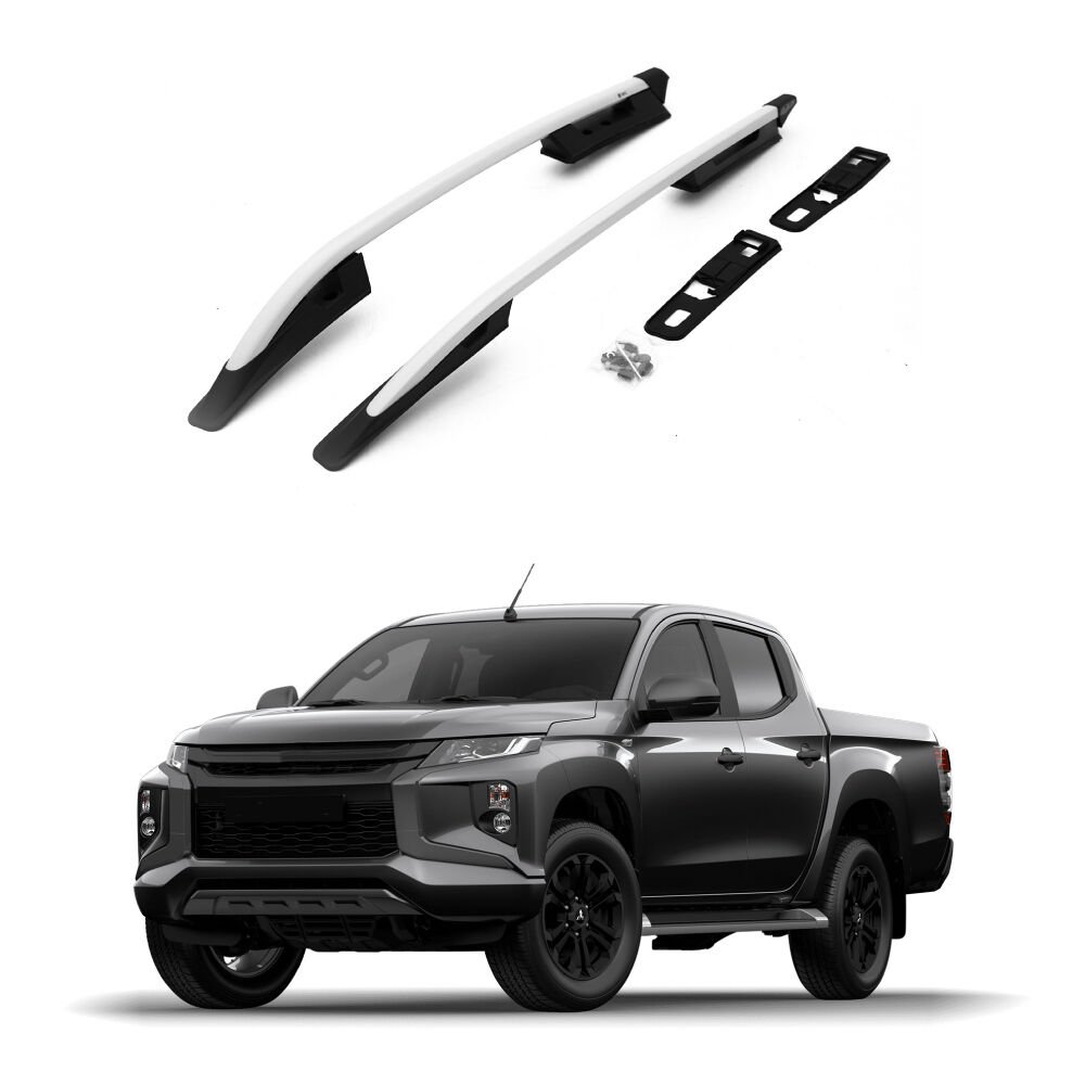 Turtle Mitsubishi Triton (Mk5) 2015-2025 Arası Uyumlu Tavan Çıtası Falcon Siyah