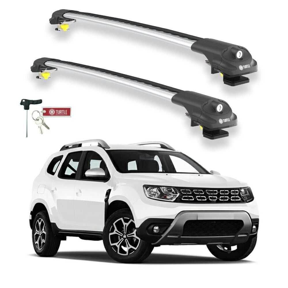 TURTLE Dacia Duster (Hm) Turtle Ara Atkı Taşıyıcı Bar 2018-2022 Arası Uyumlu - Turtle Air1