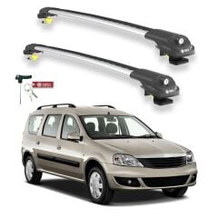 TURTLE Dacia Logan Mcv Turtle Ara Atkı Taşıyıcı Bar 2007-2012 Arası Uyumlu - Turtle Air1