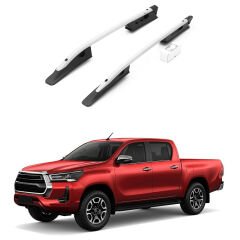 Turtle Toyota Hilux 2005-2014 Arası Uyumlu Tavan Çıtası Falcon Siyah