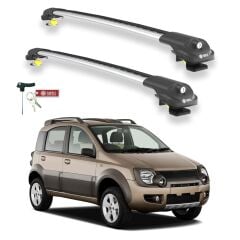 TURTLE Fiat Panda (169) Turtle Ara Atkı Taşıyıcı Bar 2003-2011 Arası Uyumlu - Turtle Air1