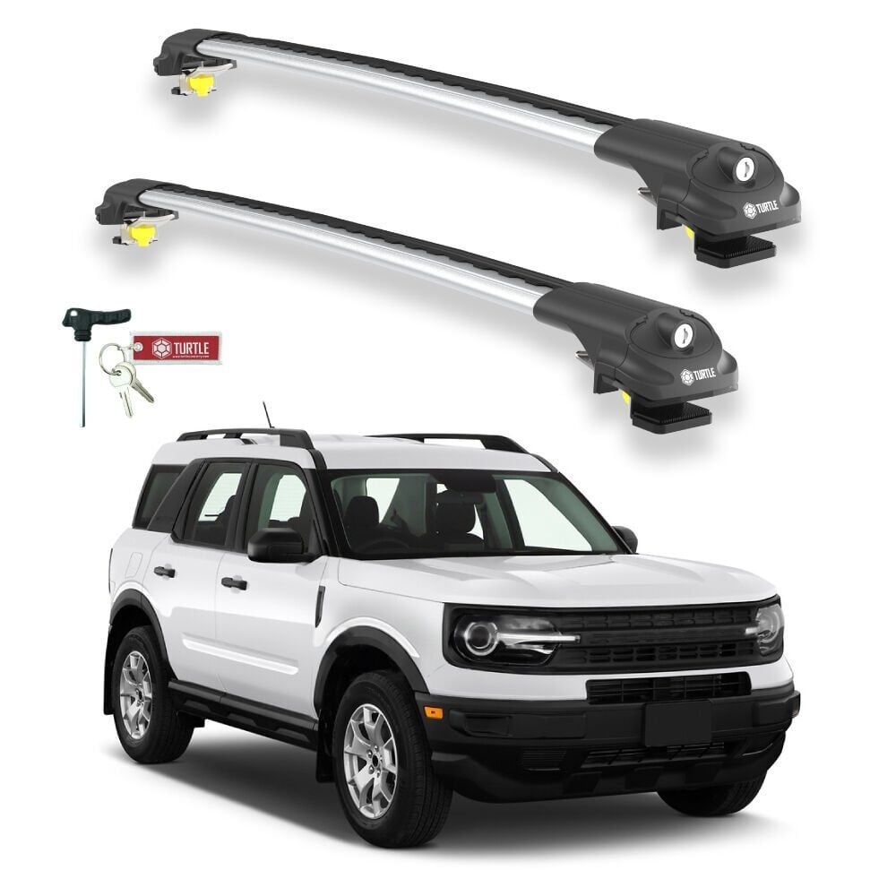 TURTLE Ford Bronco Sport (Cx430) Turtle Ara Atkı Taşıyıcı Bar 2021-2025 Arası Uyumlu - Turtle Air1