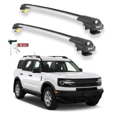 TURTLE Ford Bronco Sport (Cx430) Turtle Ara Atkı Taşıyıcı Bar 2021-2025 Arası Uyumlu - Turtle Air1