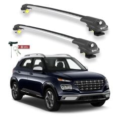 TURTLE Hyundai Venue (Qx) Turtle Ara Atkı Taşıyıcı Bar 2020-2025 Arası Uyumlu - Turtle Air1