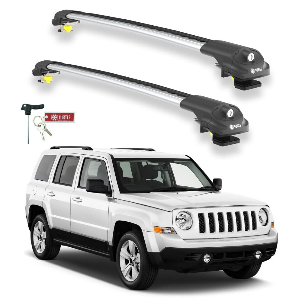 TURTLE Jeep Patriot Turtle Ara Atkı Taşıyıcı Bar 2007-2017 Arası Uyumlu - Turtle Air1