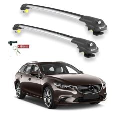 TURTLE Mazda 6 (Gj1/Gl) Turtle Ara Atkı Taşıyıcı Bar 2013-2022 Arası Uyumlu - Turtle Air1