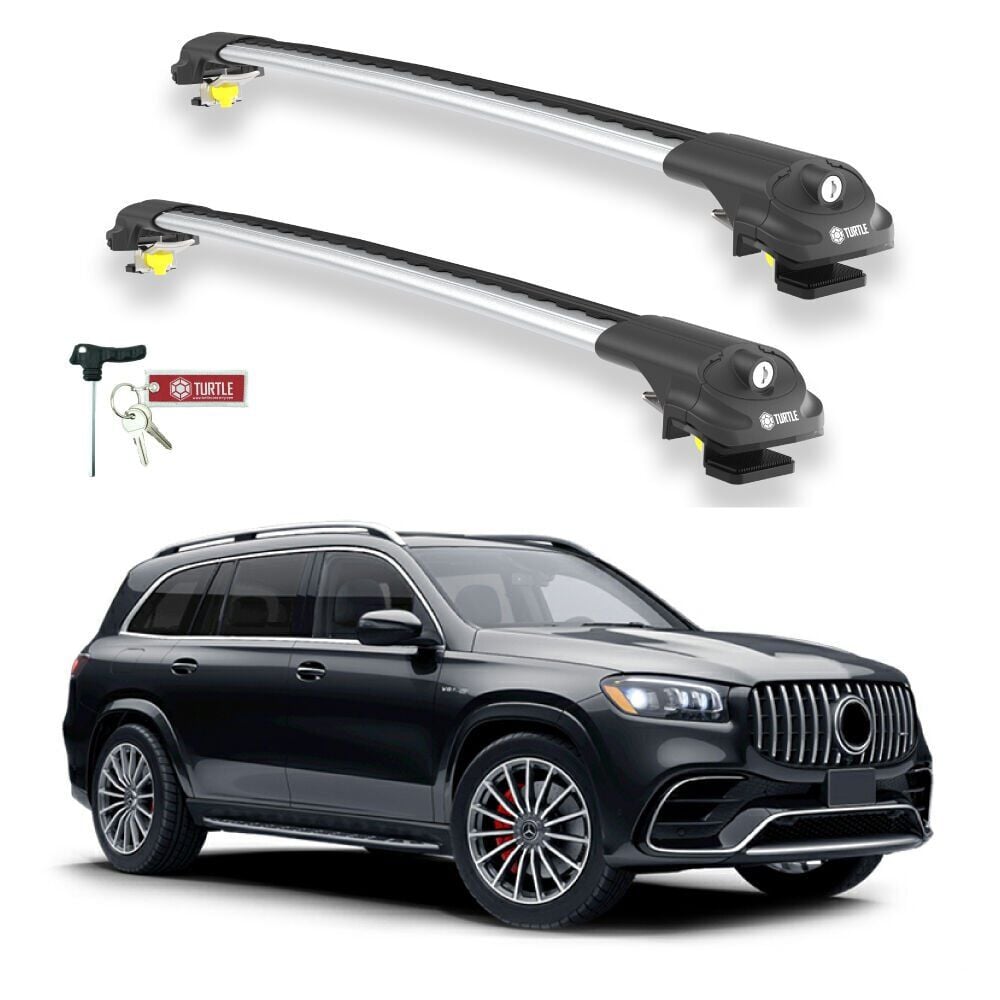 TURTLE Mercedes-Benz Gls-Class (X167) Turtle Ara Atkı Taşıyıcı Bar 2020-2025 Arası Uyumlu - Turtle Air1
