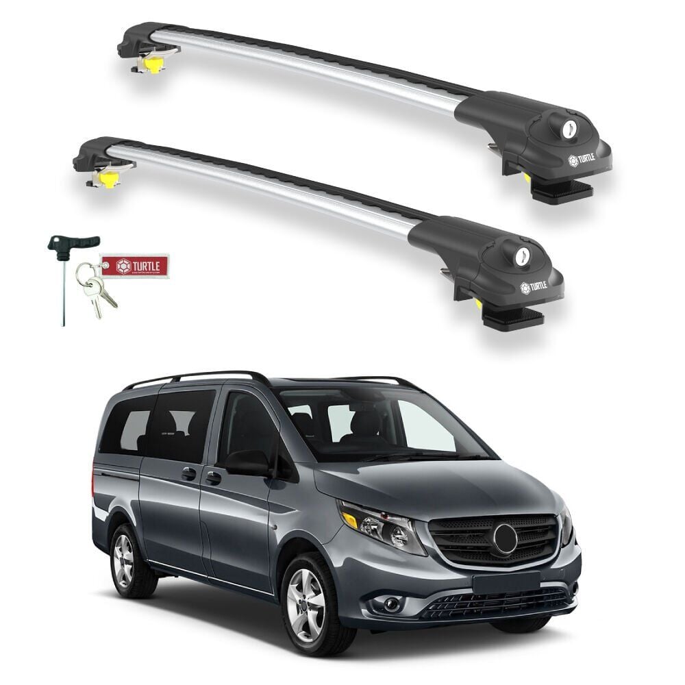 TURTLE Mercedes-Benz Metris (W447) Turtle Ara Atkı Taşıyıcı Bar 2015-2025 Arası Uyumlu - Turtle Air1