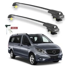 TURTLE Mercedes-Benz Vito (W447) Turtle Ara Atkı Taşıyıcı Bar 2015-2025 Arası Uyumlu - Turtle Air1