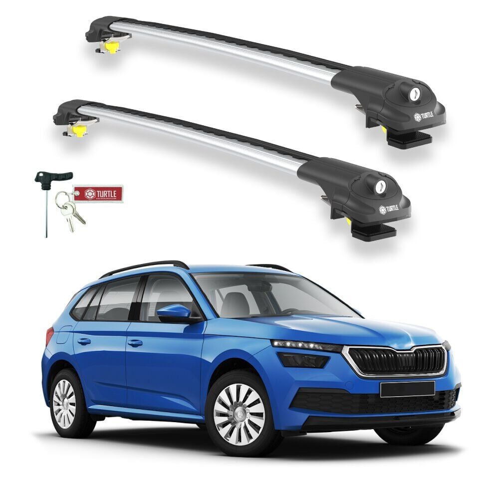 TURTLE Skoda Kamiq Turtle Ara Atkı Taşıyıcı Bar 2019-2025 Arası Uyumlu - Turtle Air1