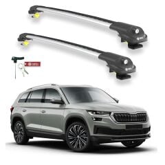 TURTLE Skoda Kodiaq (Ns7) Turtle Ara Atkı Taşıyıcı Bar 2017-2023 Arası Uyumlu - Turtle Air1
