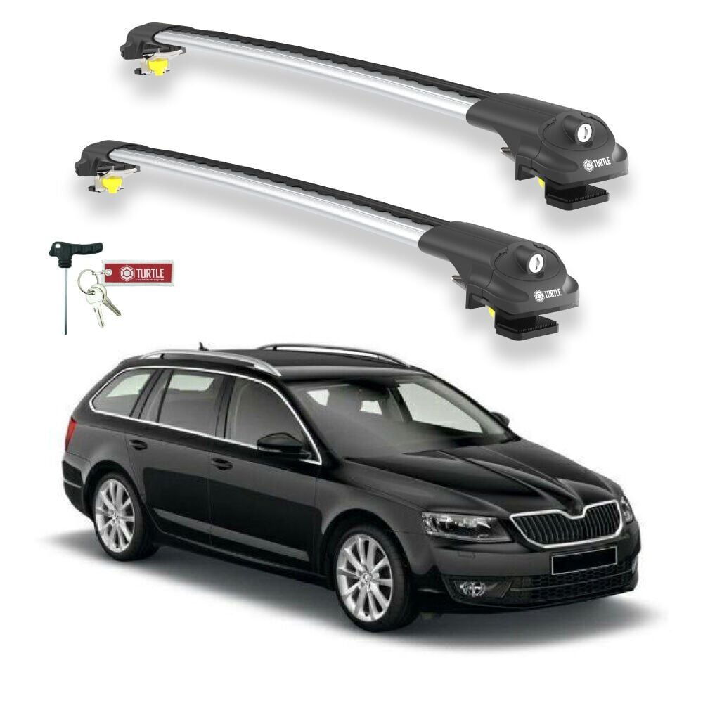 TURTLE Skoda Octavia (5E) Turtle Ara Atkı Taşıyıcı Bar 2012-2019 Arası Uyumlu - Turtle Air1