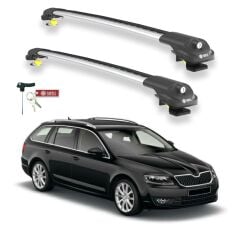 TURTLE Skoda Octavia (5E) Turtle Ara Atkı Taşıyıcı Bar 2012-2019 Arası Uyumlu - Turtle Air1