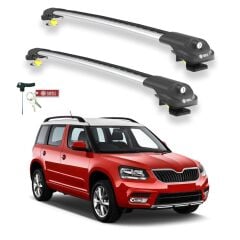 TURTLE Skoda Yeti (5L) Turtle Ara Atkı Taşıyıcı Bar 2009-2017 Arası Uyumlu - Turtle Air1