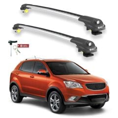TURTLE Ssangyong Korando (C200) Turtle Ara Atkı Taşıyıcı Bar 2010-2019 Arası Uyumlu - Turtle Air1