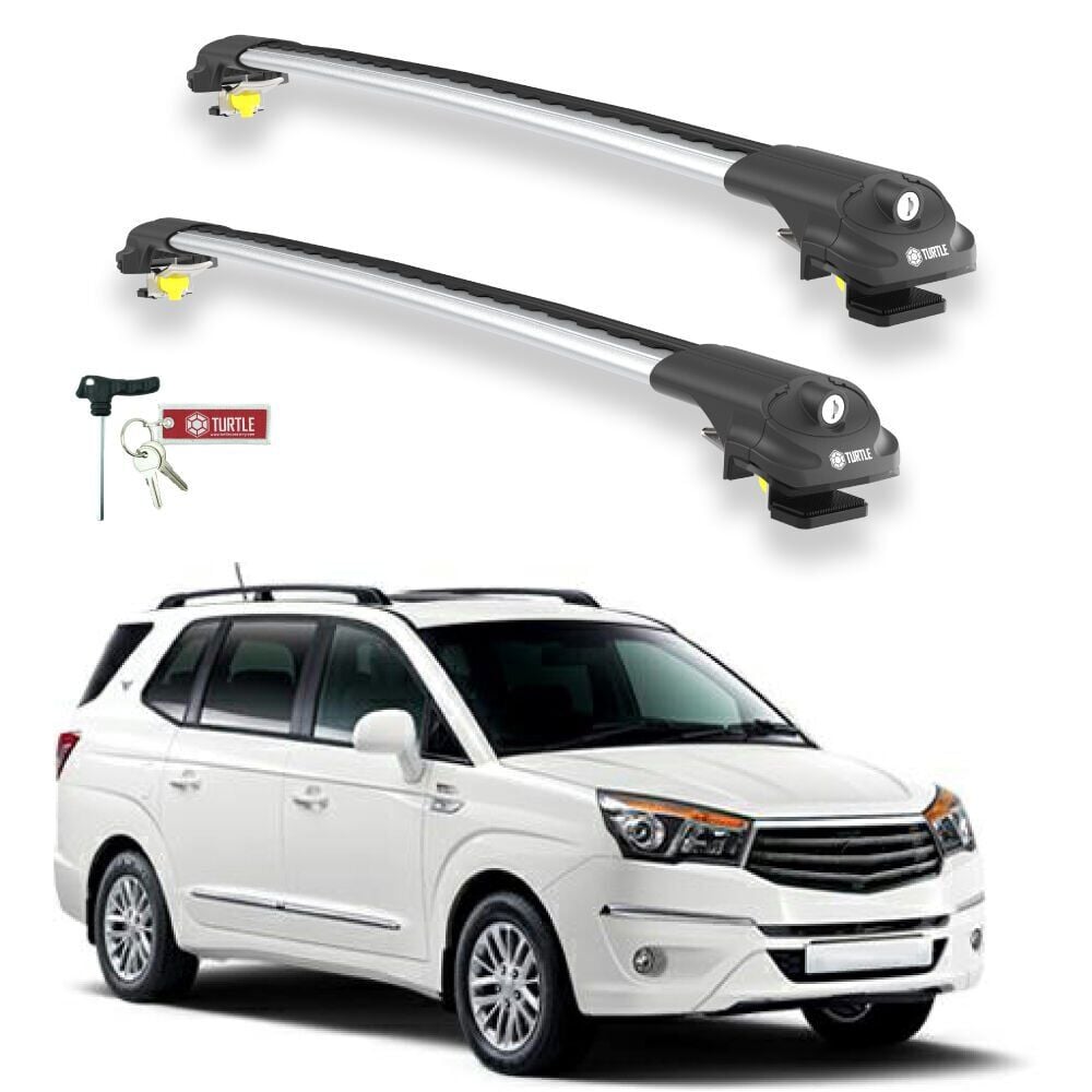 TURTLE Ssangyong Rodius Turtle Ara Atkı Taşıyıcı Bar 2013-2019 Arası Uyumlu - Turtle Air1