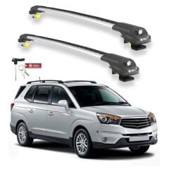 TURTLE Ssangyong Turismo Turtle Ara Atkı Taşıyıcı Bar 2013-2019 Arası Uyumlu - Turtle Air1