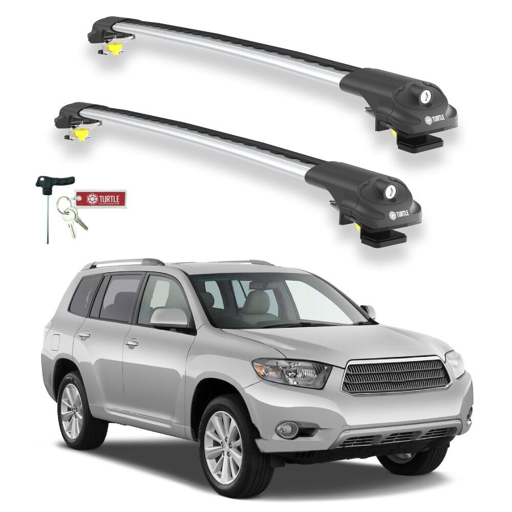TURTLE Toyota Highlander (Xu40) Turtle Ara Atkı Taşıyıcı Bar 2008-2013 Arası Uyumlu - Turtle Air1