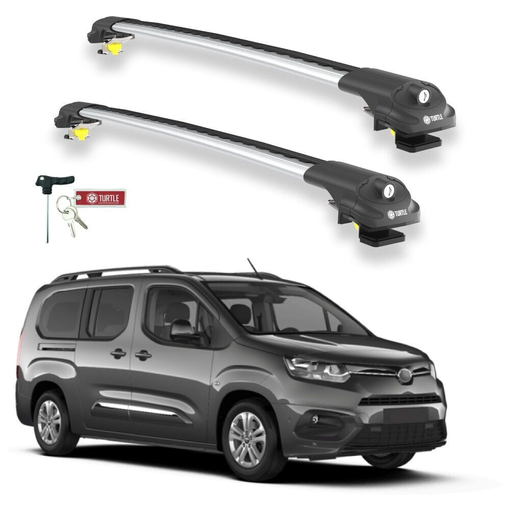 TURTLE Toyota Proace City Turtle Ara Atkı Taşıyıcı Bar 2019-2025 Arası Uyumlu - Turtle Air1