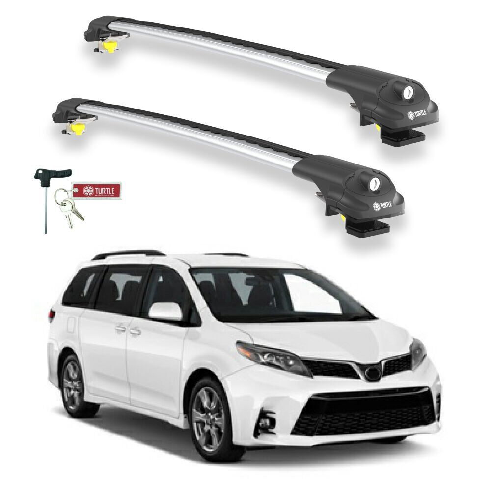 TURTLE Toyota Sienna (Xl30) Turtle Ara Atkı Taşıyıcı Bar 2011-2020 Arası Uyumlu - Turtle Air1