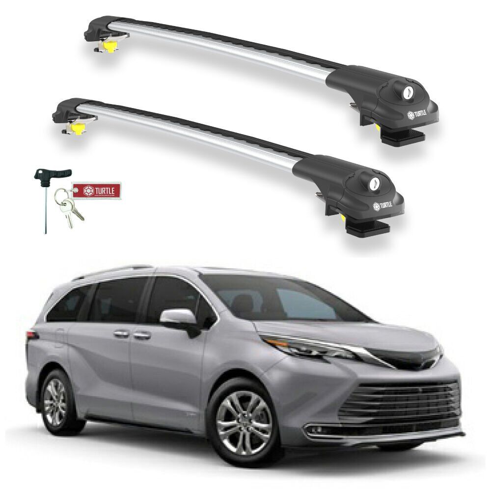 TURTLE Toyota Sienna (Xl40) Turtle Ara Atkı Taşıyıcı Bar 2021-2025 Arası Uyumlu - Turtle Air1