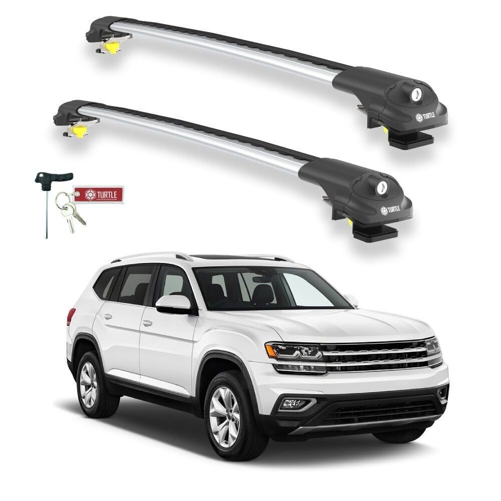 TURTLE Volkswagen Atlas Turtle Ara Atkı Taşıyıcı Bar 2018-2025 Arası Uyumlu - Turtle Air1