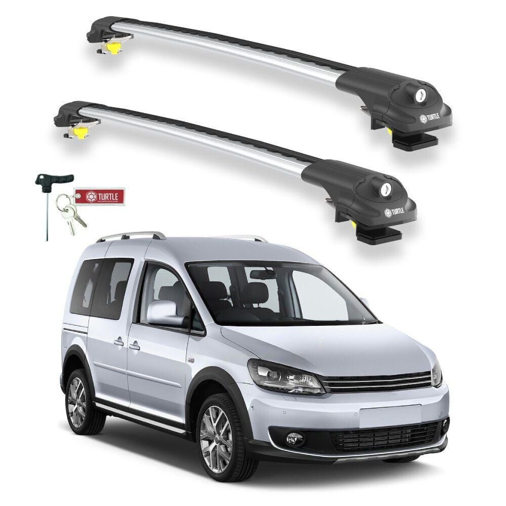 TURTLE Volkswagen Caddy (2K) Turtle Ara Atkı Taşıyıcı Bar 2003-2019 Arası Uyumlu - Turtle Air1