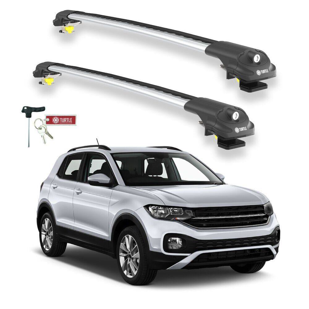 TURTLE Volkswagen T-Cross (C11) Turtle Ara Atkı Taşıyıcı Bar 2019-2025 Arası Uyumlu - Turtle Air1
