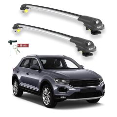 TURTLE Volkswagen T-Roc Turtle Ara Atkı Taşıyıcı Bar 2017-2025 Arası Uyumlu - Turtle Air1