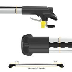 TURTLE Ford Connect Turtle Ara Atkı Taşıyıcı Bar 2013-2021 Arası Uyumlu - Turtle Air1
