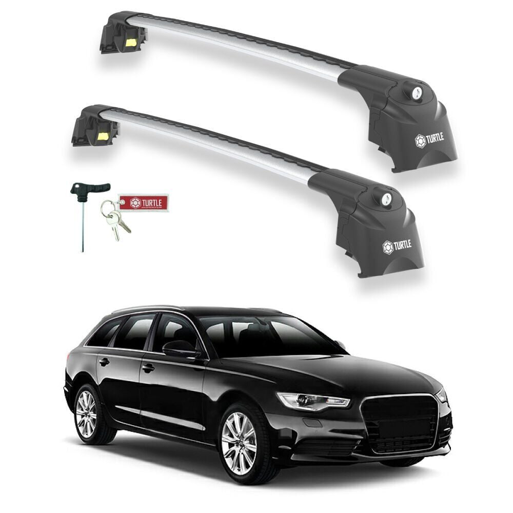 TURTLE Audi A6 Avant (C7) Turtle Ara Atkı Taşıyıcı Bar 2011-2018 Arası Uyumlu - Turtle Air2
