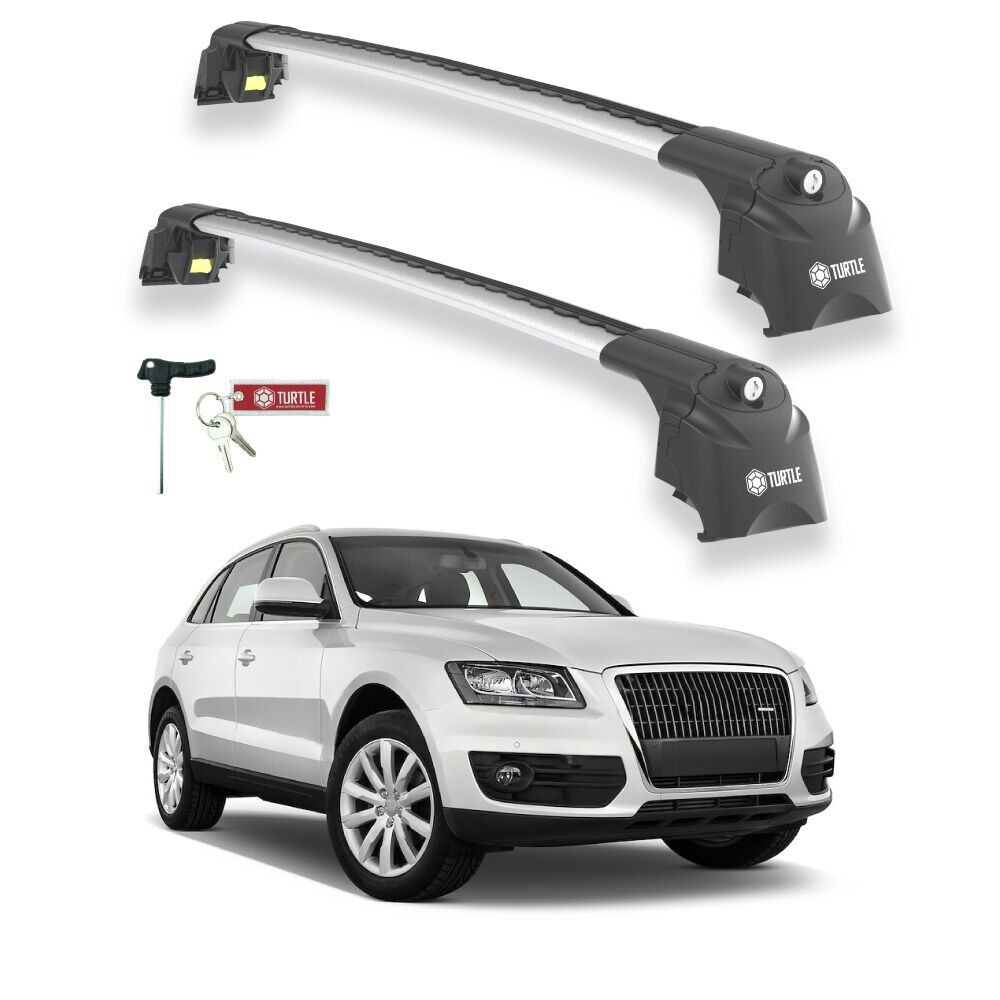 TURTLE Audi Q5 (8R) Turtle Ara Atkı Taşıyıcı Bar 2009-2017 Arası Uyumlu - Turtle Air2