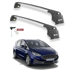 TURTLE Ford S-Max Turtle Ara Atkı Taşıyıcı Bar 2015-2022 Arası Uyumlu - Turtle Air2