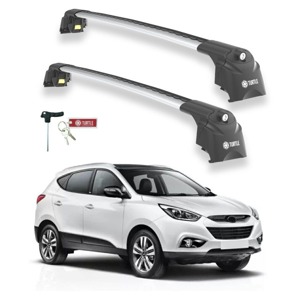TURTLE Hyundai Ix-35 (Lm) Turtle Ara Atkı Taşıyıcı Bar 2010-2015 Arası Uyumlu - Turtle Air2
